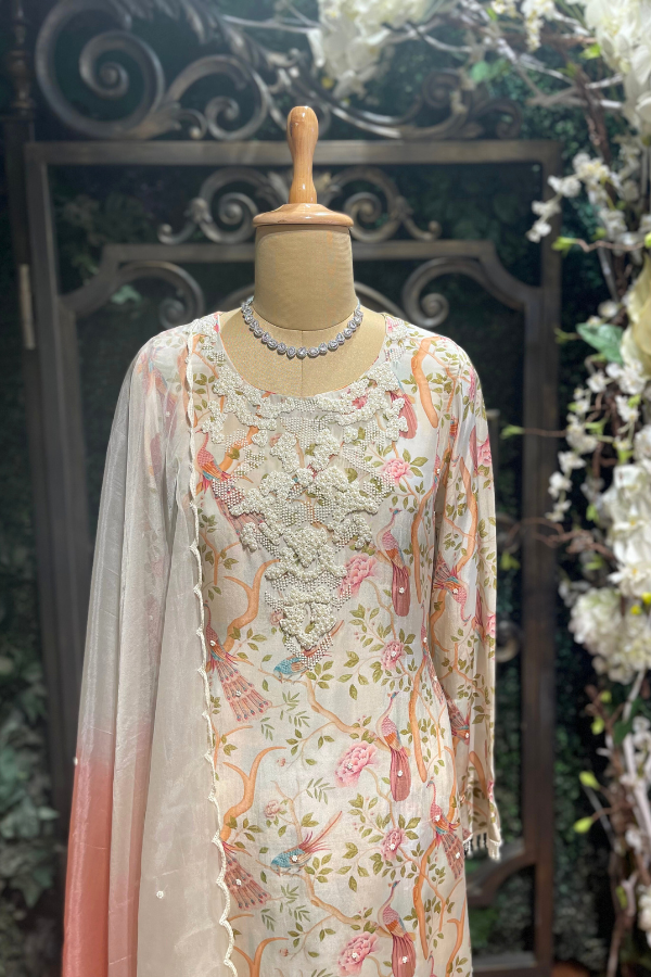 Floral Printed Kurta & Pant Set