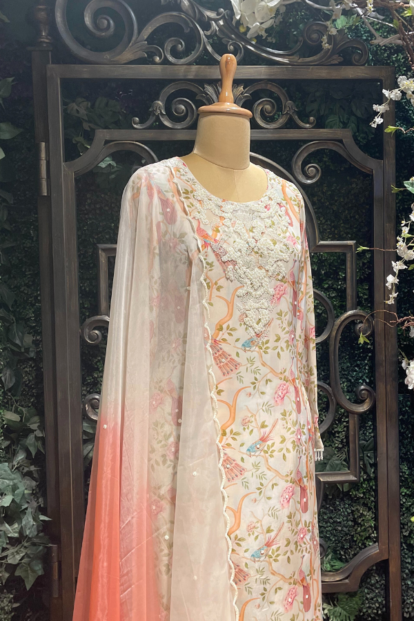 Floral Printed Kurta & Pant Set