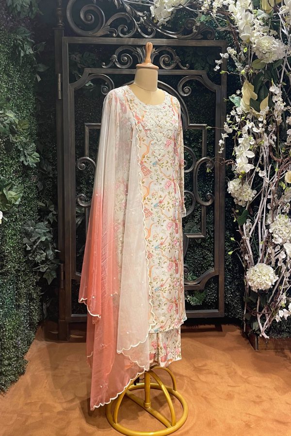 Floral Printed Kurta & Pant Set