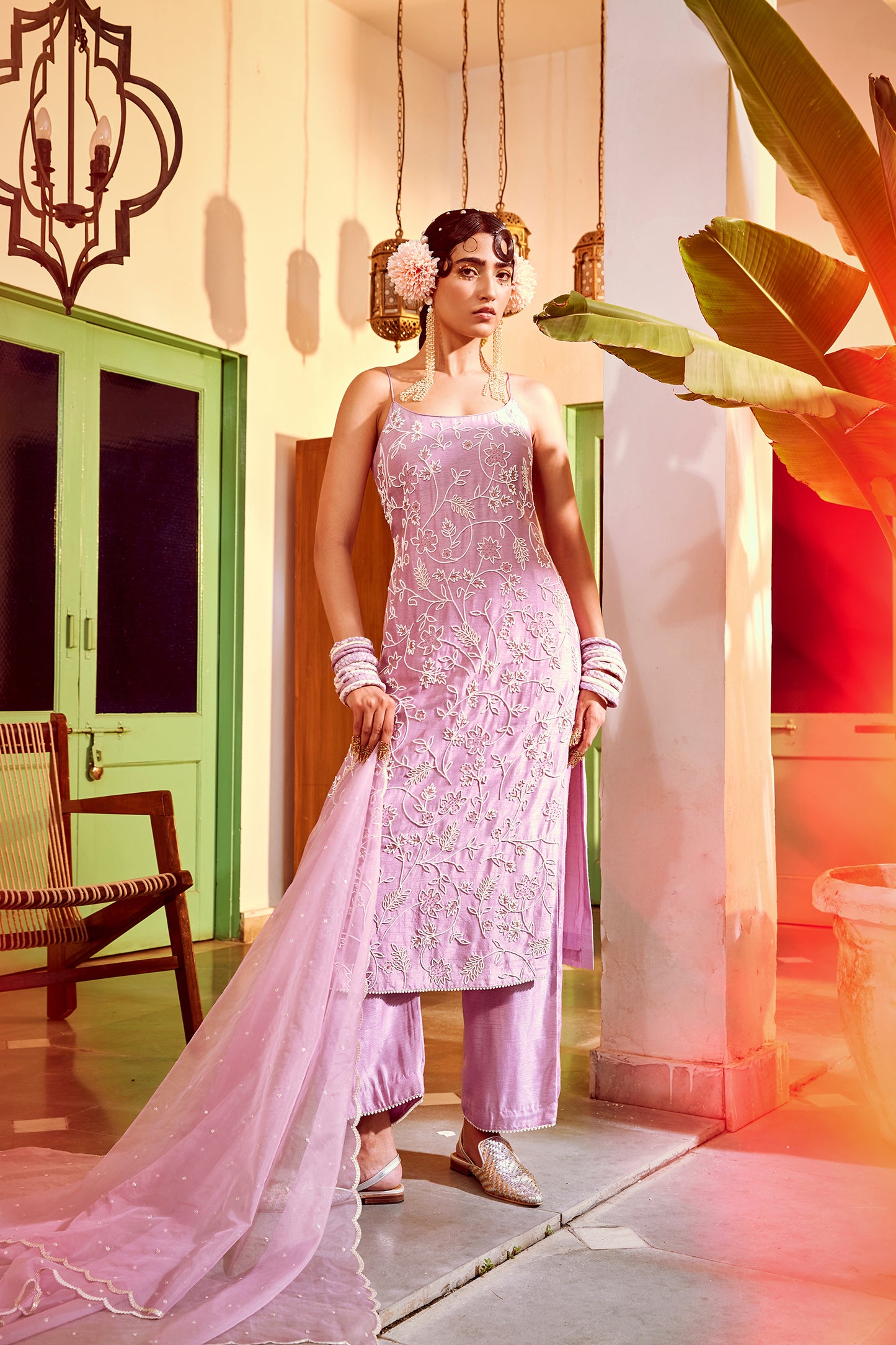 Lilac Kurta Pant