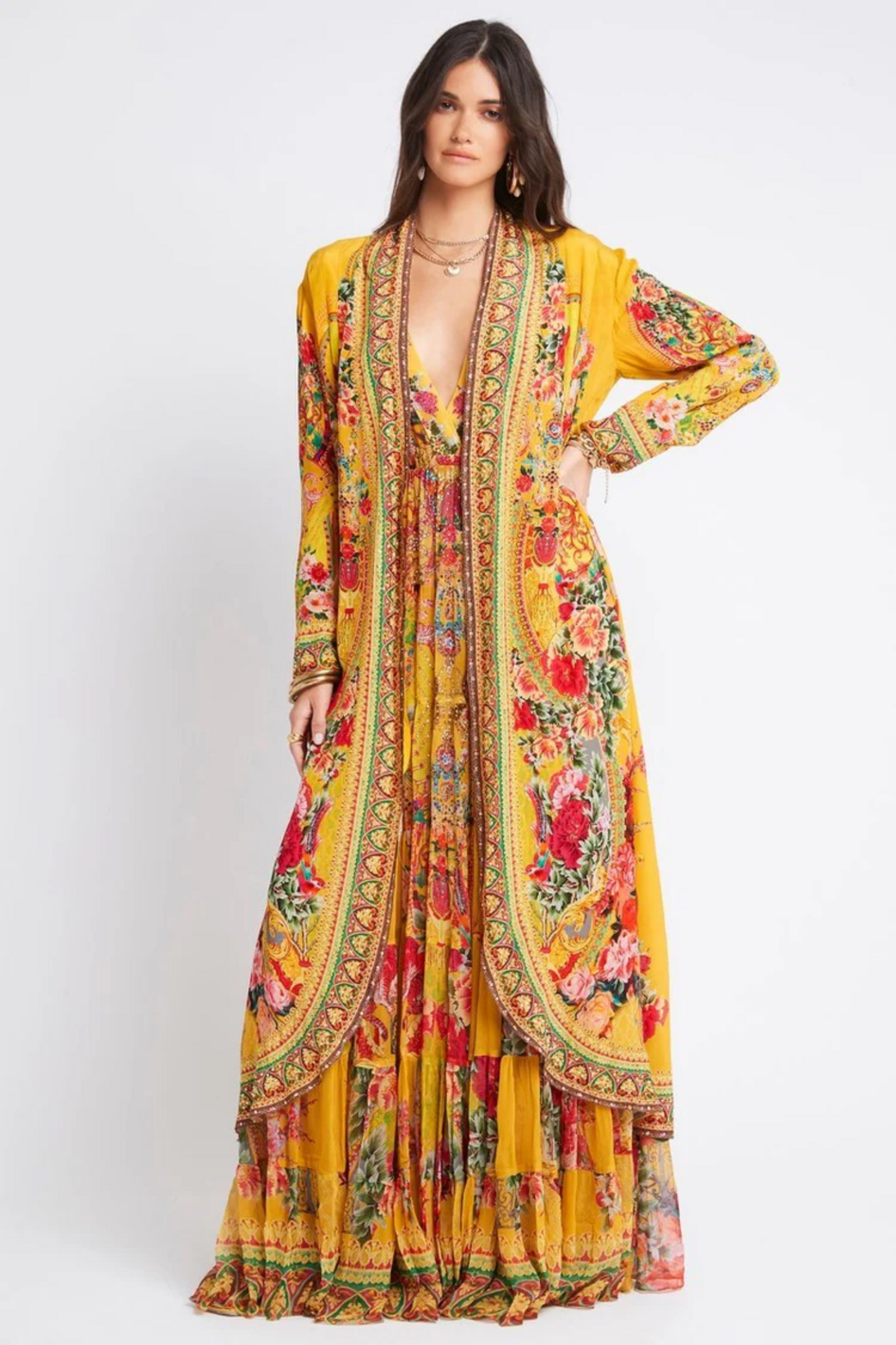 SUMMER GARDEN LONG JACKET