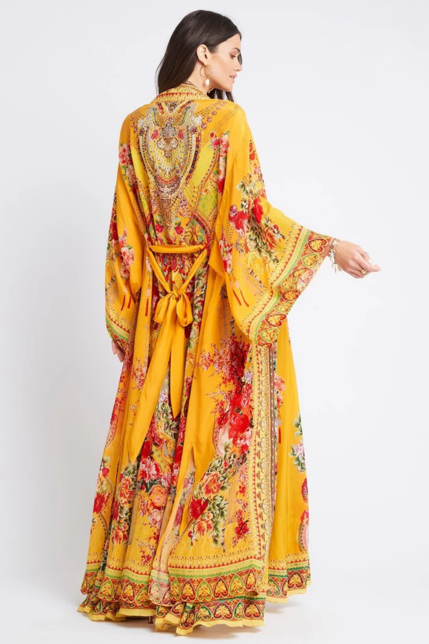 SUMMER GARDEN LONG ROBE