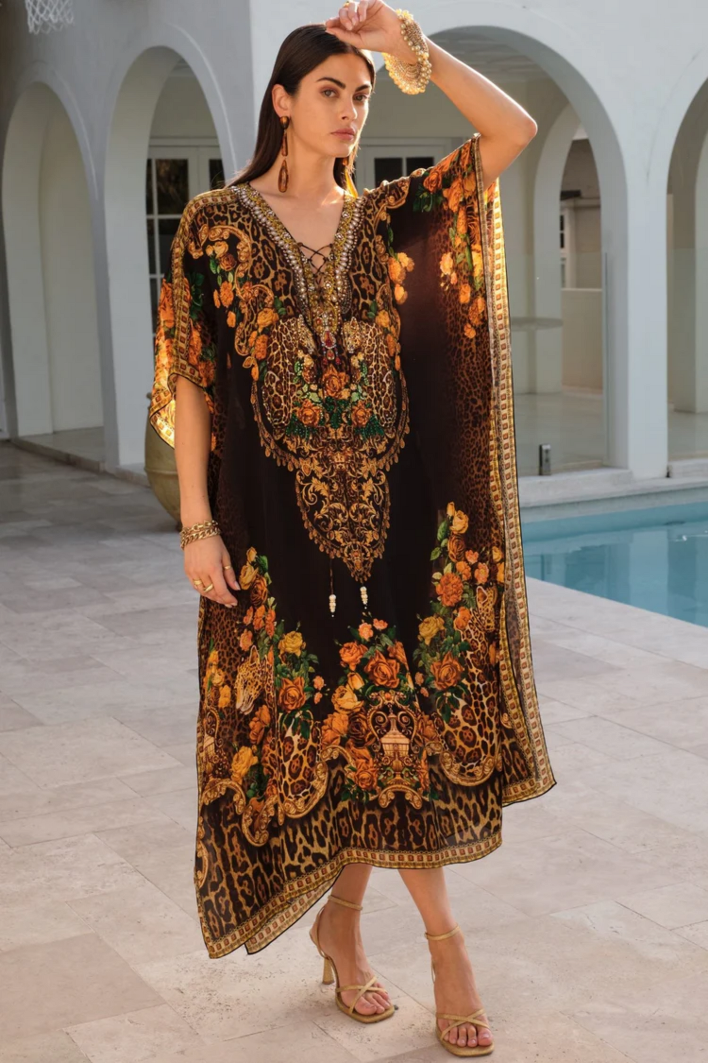 BLACK DIAMONDESS MEDIUM KAFTAN