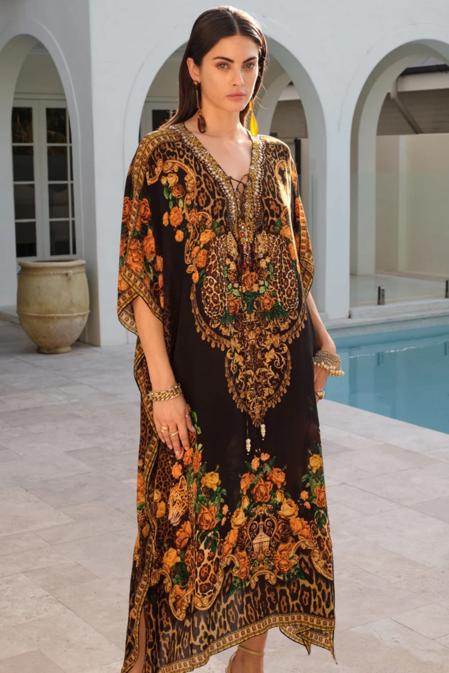 BLACK DIAMONDESS MEDIUM KAFTAN