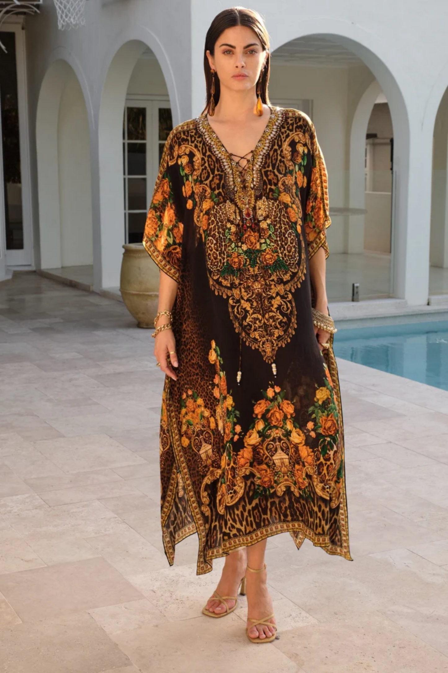 BLACK DIAMONDESS MEDIUM KAFTAN