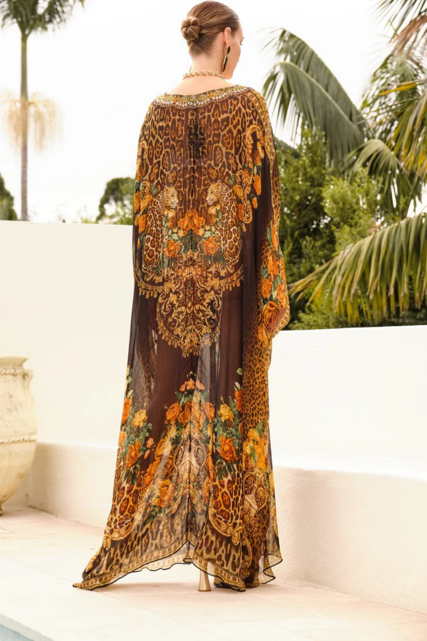 BLACK DIAMONDESS TAB KAFTAN